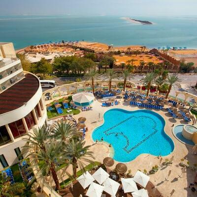 Buitenkant van The Daniel Dead Sea Hotel