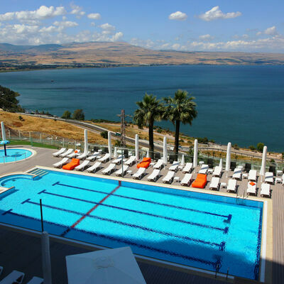 Golan hotel Tiberias plaatje